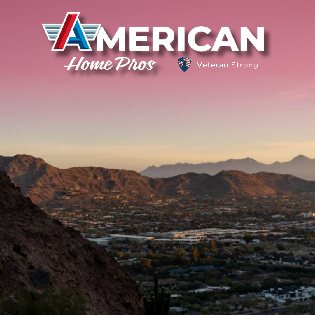 American Home Pros branded mountain view image for the Phoenix Valley